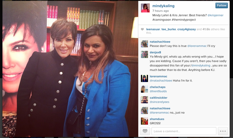 Illustration for article titled Kardashian “momager” Kris Jenner guest starring on The Mindy Project